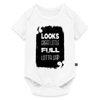 Happy Humor Bedroom Fun Santa Beach Holiday - Baby Premium short-sleeve bodysuit - white - Front