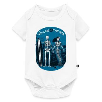 Wassersport - Baby Premium Kurzarmbody - Weiß - Vorne