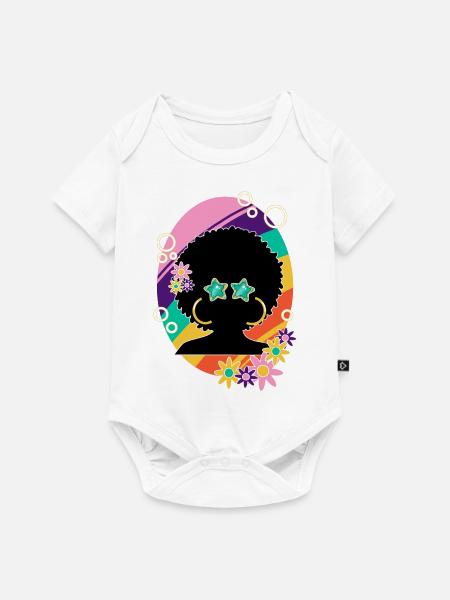 Die Seele von Disco 2 - Baby Premium Kurzarmbody - Weiß