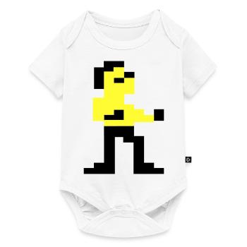 Pixelart martial de Pixelii - Body à manches courtes Premium Bébé - blanc - Devant