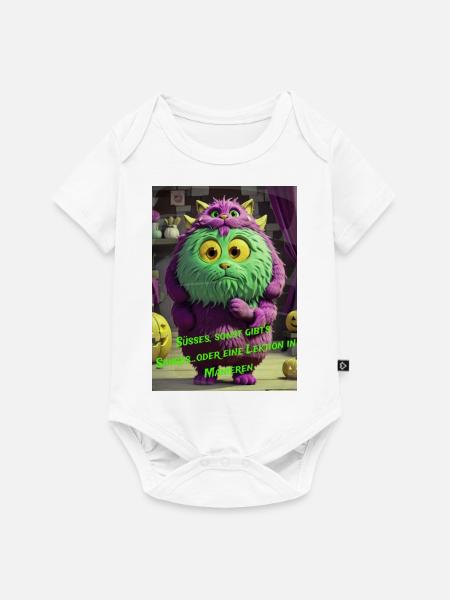 Halloween 4 - Baby Premium Kurzarmbody - Weiß