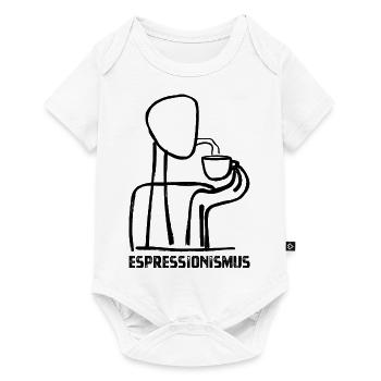 Espressionismus - Espresso - Kaffee trinken - Baby Premium Kurzarmbody - Weiß - Vorne