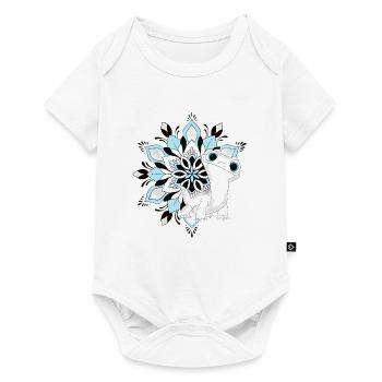 Bild 0286 - Baby Premium Kurzarmbody - Weiß - Vorne