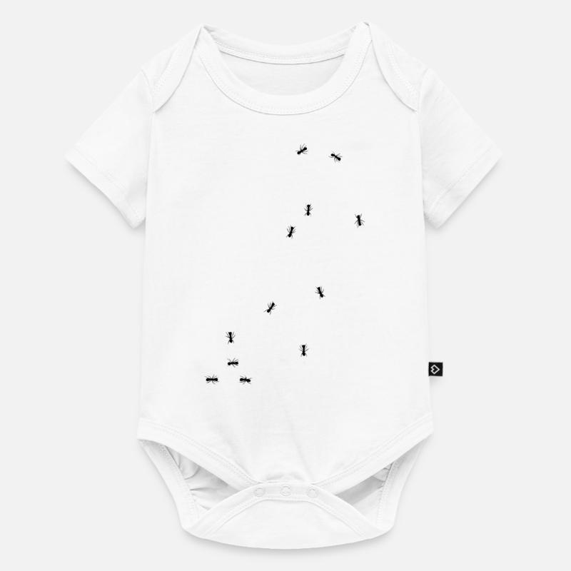 Fourmis insectes Insectes - Body à manches courtes Premium Bébé - blanc