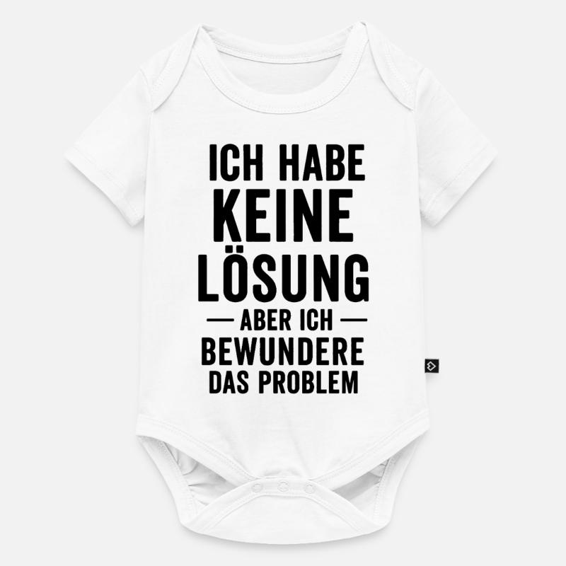 Problem Admirers - Baby Premium short-sleeve bodysuit - white