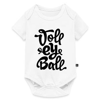 volleyball 1c - Baby Premium short-sleeve bodysuit - white - Front