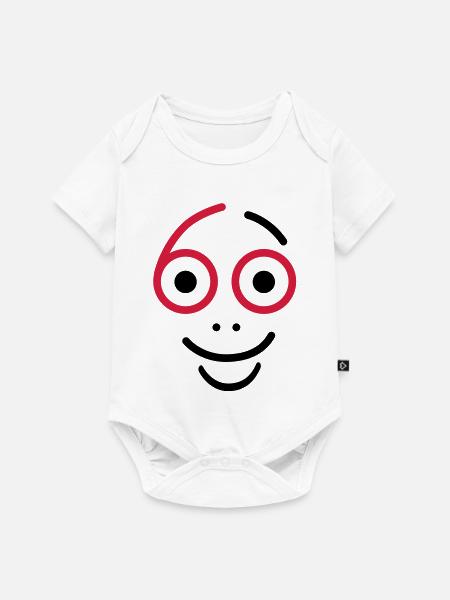 Super, 60 jaar! - Premium kortærmet baby-body  - hvid