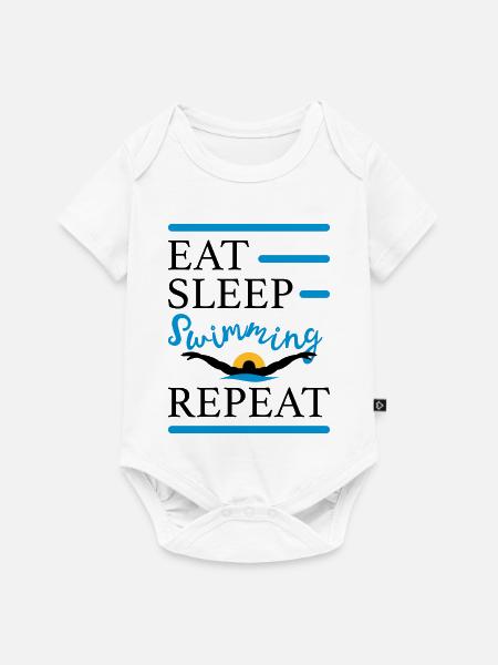 swim - Baby Premium short-sleeve bodysuit - white