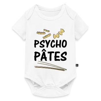 Psycho Pâtes - Body à manches courtes Premium Bébé - blanc - Devant