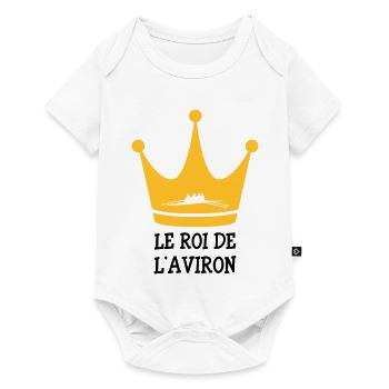 Le Roi de l'Aviron - Baby Premium short-sleeve bodysuit - white - Front
