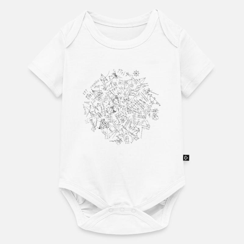 Phénomène de maths - Body à manches courtes Premium Bébé - blanc