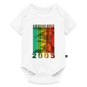 Awesome Since 2005 - Baby Premium short-sleeve bodysuit - white - Front