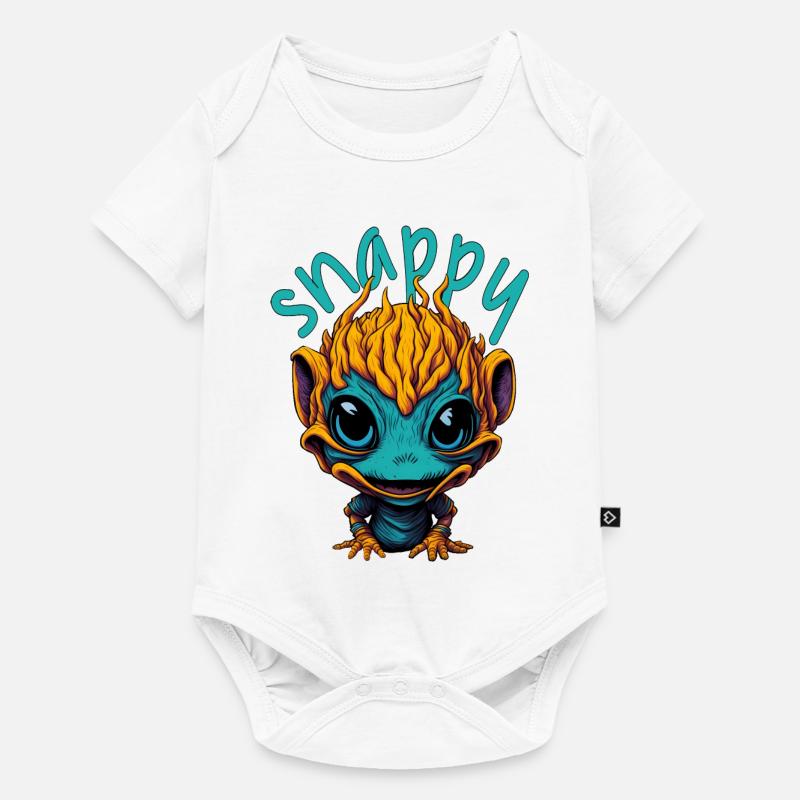 Alien vif - Body à manches courtes Premium Bébé - blanc