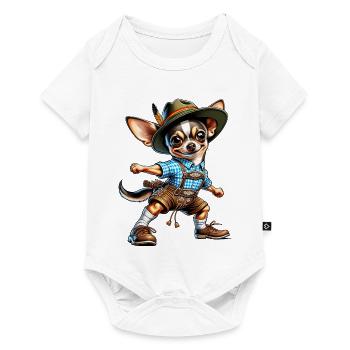 Chihuahua Bavaria - Body à manches courtes Premium Bébé - blanc - Devant