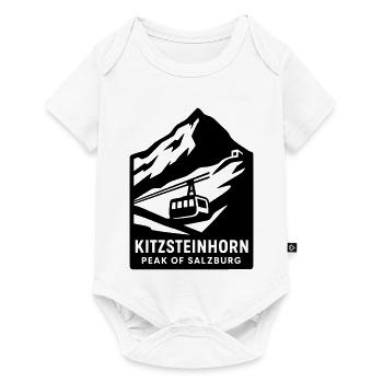 Kitzsteinhorn Alps - Baby Premium short-sleeve bodysuit - white - Front