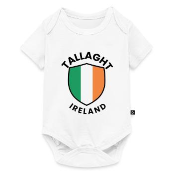 Tallaght Irish Shield - Baby Premium Kurzarmbody - Weiß - Vorne