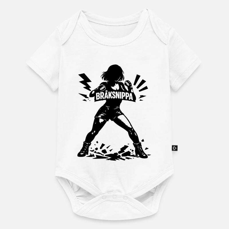 Fraction - Body à manches courtes Premium Bébé - blanc