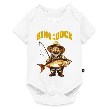 KingOTD - Baby Premium short-sleeve bodysuit - white - Front