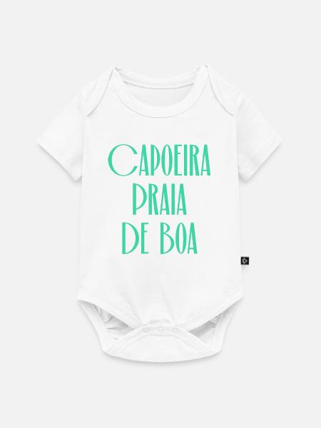 Capoeira Praia Boa - Baby Premium Kurzarmbody - Weiß