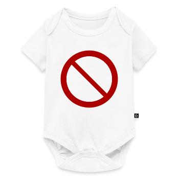Forbidden T-Shirt Humor Gift - Baby Premium short-sleeve bodysuit - white - Front