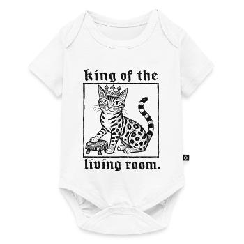 Royal Bengal Cat - Baby Premium short-sleeve bodysuit - white - Front