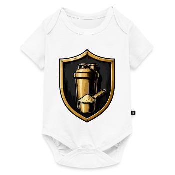 Golden Shaker Shield - Baby Premium short-sleeve bodysuit - white - Front