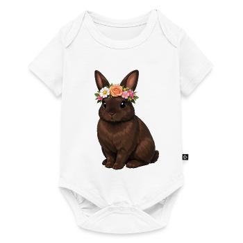 Havana Rabbit - Baby Premium short-sleeve bodysuit - white - Front