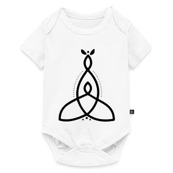 Motherhood - Baby Premium Kurzarmbody - Weiß - Vorne