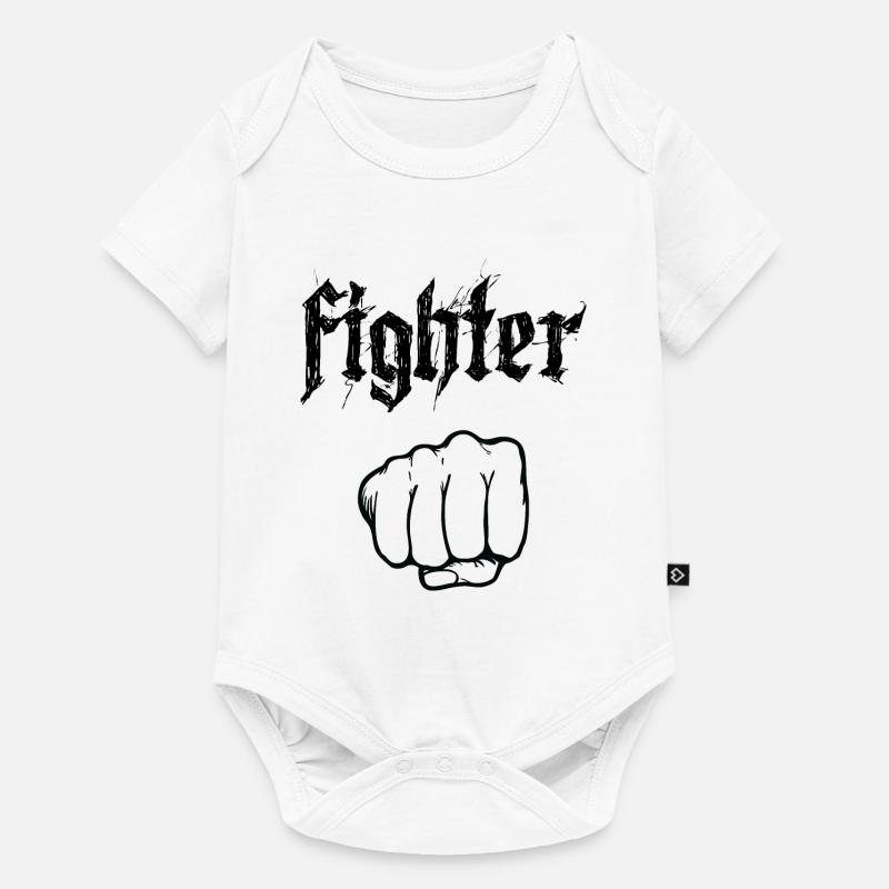 Fighter - Combat - Baby Premium short-sleeve bodysuit - white