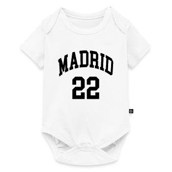 Madrid 22 - Body à manches courtes Premium Bébé - blanc - Devant