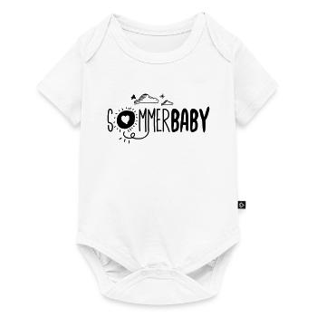 Summer baby - gift for childbirth - Baby Premium short-sleeve bodysuit - white - Front