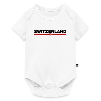 Switzerland - Body à manches courtes Premium Bébé - blanc - Devant