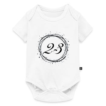 23 - Baby Premium short-sleeve bodysuit - white - Front
