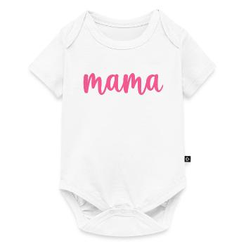 Mom best mom - Baby Premium short-sleeve bodysuit - white - Front