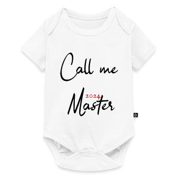 Master 2024 Master's Degree Graduation Graduate - Baby Premium short-sleeve bodysuit - white - Front