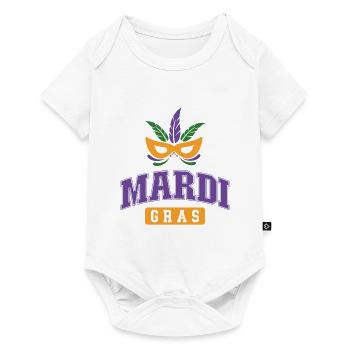 Mardi Gras - Baby Premium short-sleeve bodysuit - white - Front