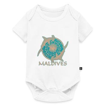 Maldives Hammerhead Sharks - Baby Premium short-sleeve bodysuit - white - Front