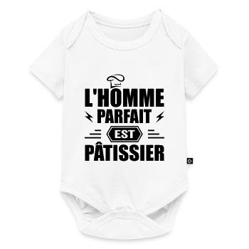 The Perfect Man Is Pastry Chef Pastry Gift - Baby Premium short-sleeve bodysuit - white - Front