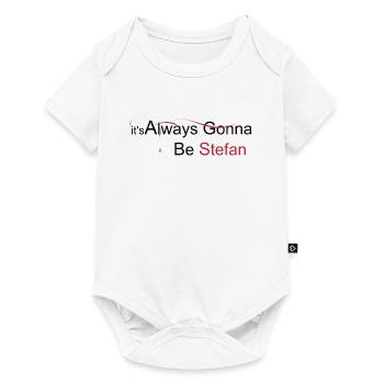 TVD it's always gonna be stefan - Baby Premium short-sleeve bodysuit - white - Front