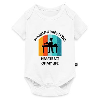 Physiotherapist Humorous Gift Saying Funny - Baby Premium short-sleeve bodysuit - white - Front