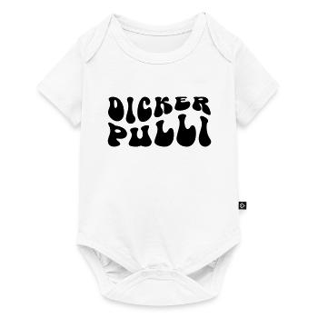 Dicker Pulli - Baby Premium Kurzarmbody - Weiß - Vorne
