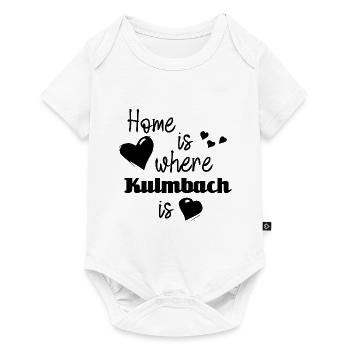 Zuhause in Kulmbach - Home is where Kulmbach is - Baby Premium Kurzarmbody - Weiß - Vorne
