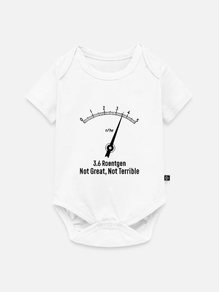 Tschernobyl Strahlung Atom Energie Geschenk - Baby Premium Kurzarmbody - Weiß