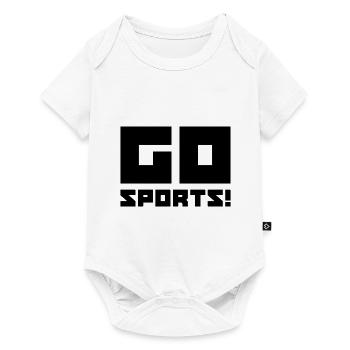 Cadeau sport - Body à manches courtes Premium Bébé - blanc - Devant