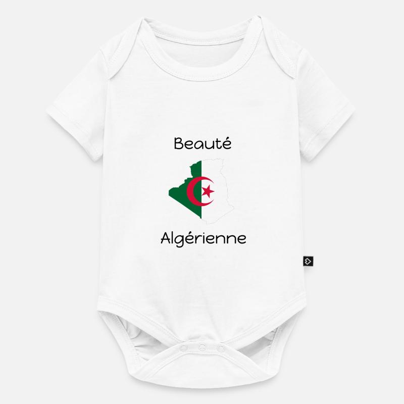 Beauté Algérienne - Body à manches courtes Premium Bébé - blanc