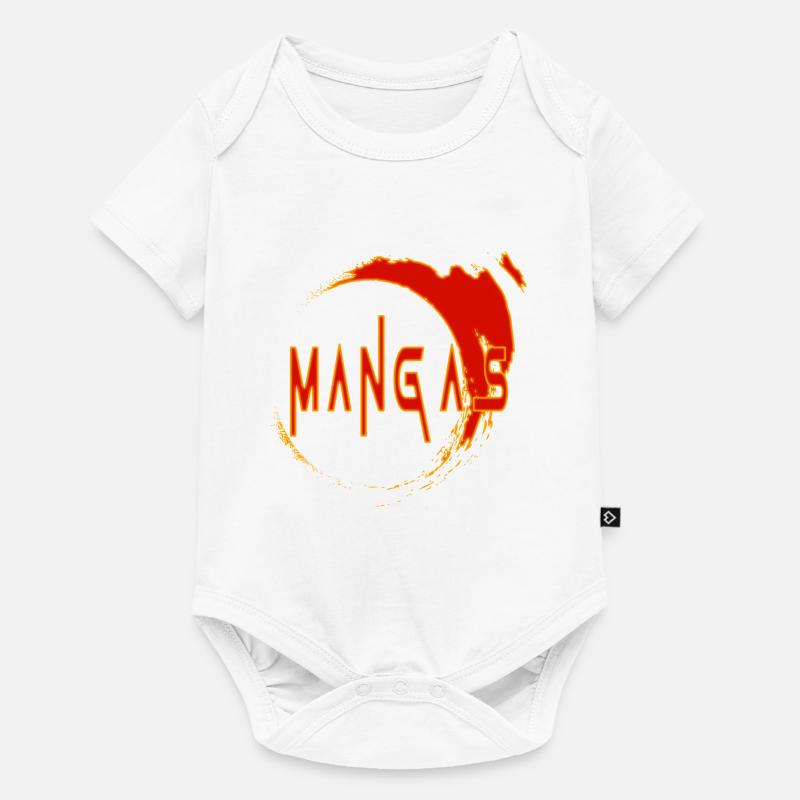 Mangas - Body à manches courtes Premium Bébé - blanc