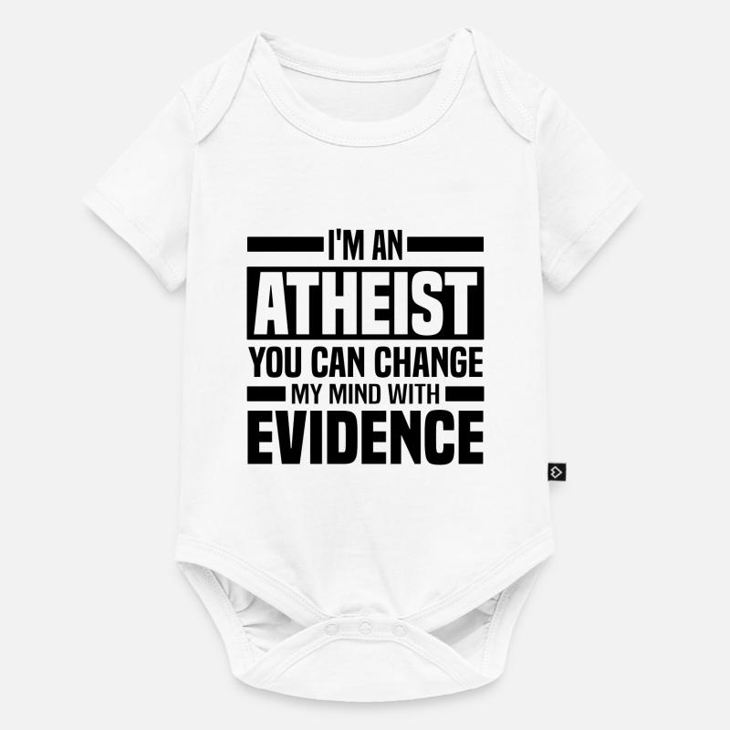 Athéisme - Body à manches courtes Premium Bébé - blanc
