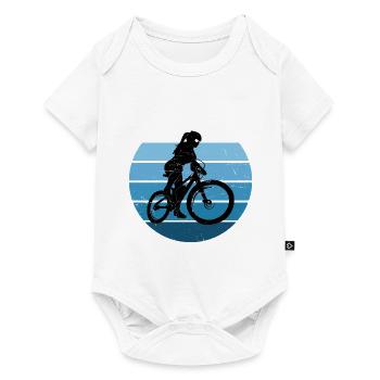 Cyclisme Cyclisme Cyclisme VTT - Body à manches courtes Premium Bébé - blanc - Devant