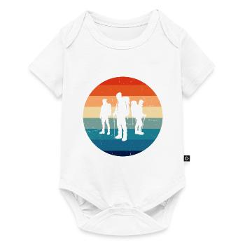 Escalade Bloc Grimpeurs Femmes - Body à manches courtes Premium Bébé - blanc - Devant