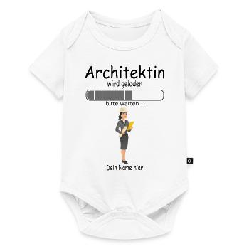 Angehende Architektin Architekturstudentin Baby - Baby Premium Kurzarmbody - Weiß - Vorne